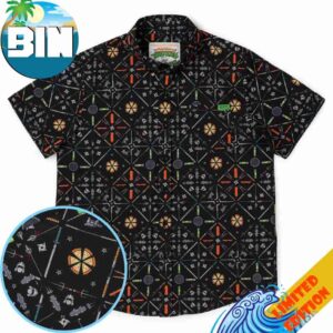 Teenage Mutant Ninja Turtles Splinter’s Couch Hawaiian Shirt And Beach Short