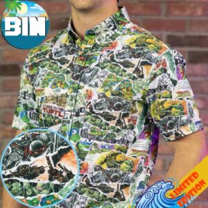 Teenage Mutant Ninja Turtles Tubular Since 84 Hawaiian Shirt And Beach Short