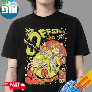 The Offspring Sioux City IA Supercharged Tour 2026 On February 7 At Tyson Events Center T-Shirt