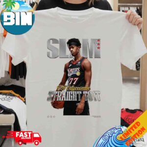 Vj Edgecombe Straight To IT SLAM 260 Cover Tee NBA Philadelphia 76ers T-Shirt