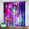Animal Deer Curtains Pattern Blackout Window Drapes Window Curtains Animal Deer Curtains Pattern Blackout Window Drapes Window Curtains