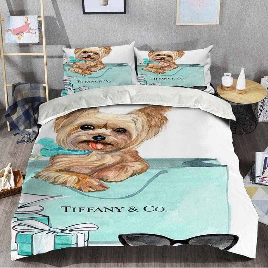 Baby Dog Tiffany And Co Luxury Brand Premium Bedding Set Home Decor Baby Dog Tiffany And Co Luxury Brand Premium Bedding Set Home Decor