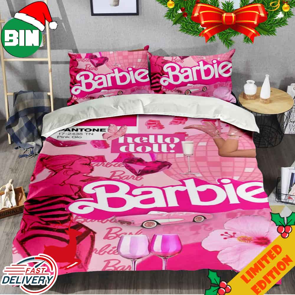 Barbie Set For Kids Home Decor Bedding Set Duvet Cover Pillow Case Barbie Set For Kids Home Decor Bedding Set Duvet Cover Pillow Case