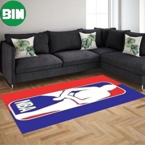 Change The Logo NBA To Nikola Jokic Funny NBA Finals Champions 2023 Rug Home Decor
