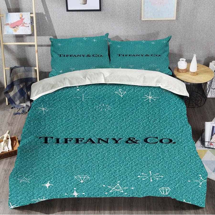 Diamond Tiffany And Co Luxury Brand Bedding Set Home Decor Diamond Tiffany And Co Luxury Brand Bedding Set Home Decor