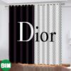 Dior Set For Living Room Bedroom Style And Fashion Home Decor Window Curtains Dior Set For Living Room Bedroom Style And Fashion Home Decor Window Curtains
