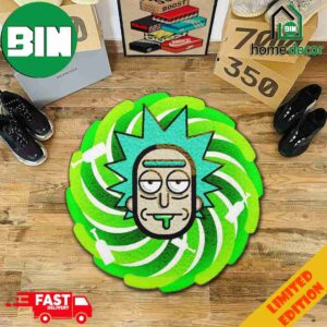 Funny Drunk Rick Sanchez Rick And Morty Fan Gifts Home Decor Custom Rug Carpet