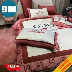 Gucci Bedding Set In Elegant Luxury Style For Modern Bedroom Decor