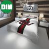 Gucci Draw Cat Luxury Brand High-End Bedroom Duvet Cover Gucci Bedding Set