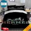 Hermes Green Background Luxury Brand Special Bedding Set Home Decorations Hermes Green Background Luxury Brand Special Bedding Set Home Decorations