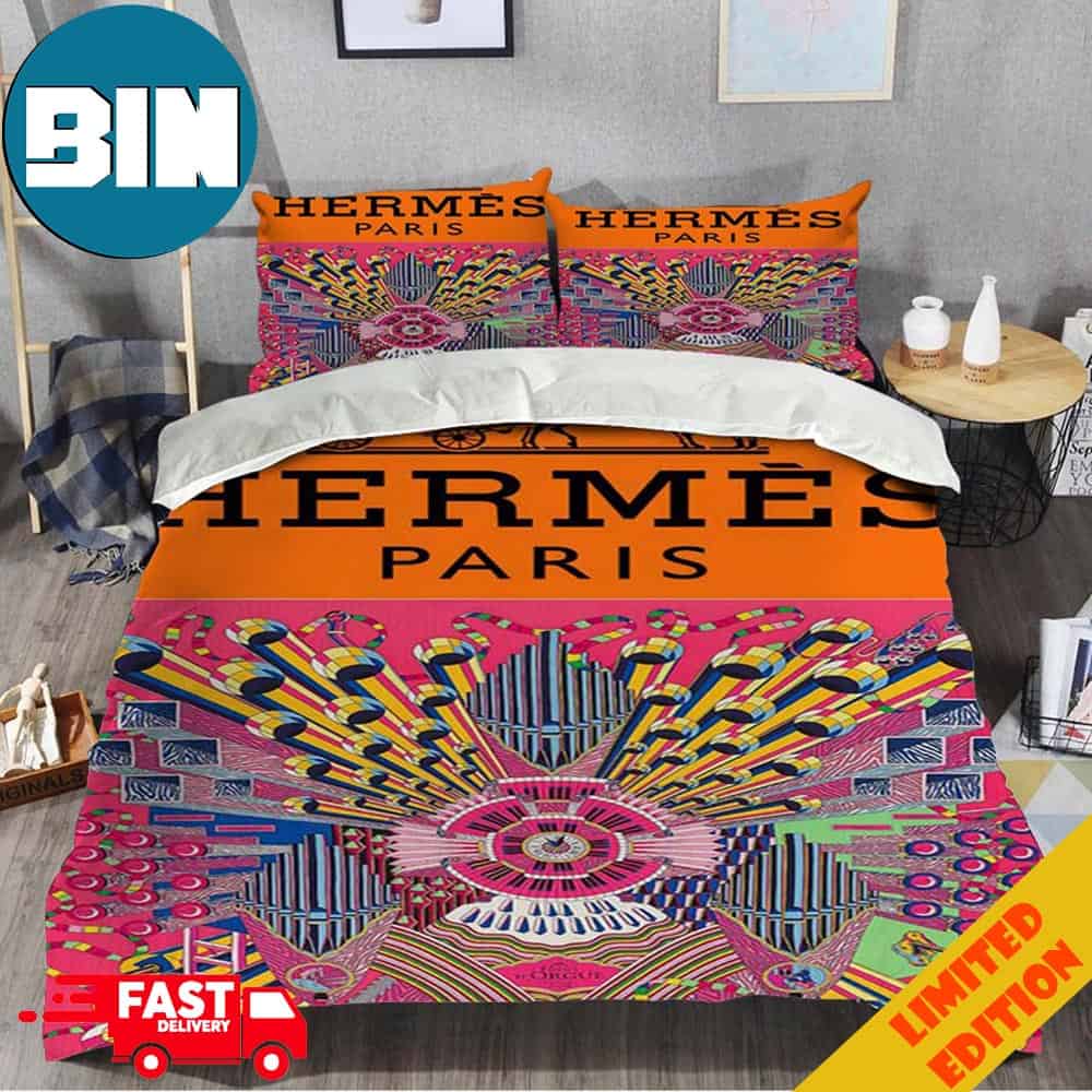 Hermes Paris Antique Pattern Luxury Brand Special Bedding Set Home Decoration Hermes Paris Antique Pattern Luxury Brand Special Bedding Set Home Decoration
