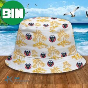 Hobro IK Summer Palm Tree Bucket Hat