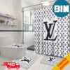 Louis Vuitton Bathroom Set With Shower CurtainA Statement of Elegance