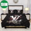 Lips With Louis Vuitton Pink Background Bedroom Duvet Cover Louis Vuitton Bedding Set