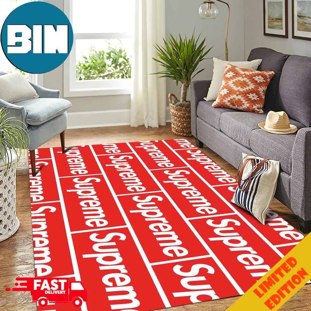 Logo Supreme Luxury Brand For Living Home Home Decor Rug Carpet Logo Supreme Luxury Brand For Living Home Home Decor Rug Carpet
