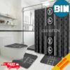 Louis Vuitton Bathroom Set With Shower CurtainA Statement of Elegance