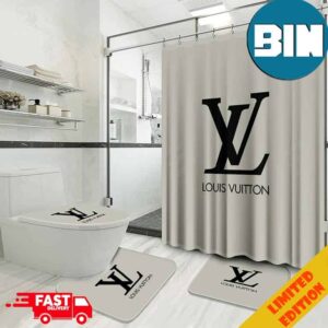 Louis Vuitton Bathroom Set With Shower CurtainUnparalleled Grandeur
