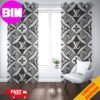 Louis Vuitton Caro Style Fashion Color Home Decor Window Curtain