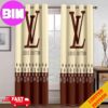 Louis Vuitton LV Paris White And Blue Background Premium Window Curtain Luxury For Bedroom Living Room Home Decor Louis Vuitton LV Paris White And Blue Background Premium Window Curtain Luxury For Bedroom Living Room Home Decor