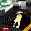 Louis Vuitton X Supreme Luxury Brand For Living Room Home Decor Rug Carpet