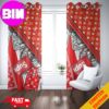 Luxury Pattern Prada Logo Fashion And Style Home Decorations 2024 Collections Window Curtain