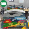 Map Island Sea Water Blue Nature Beauty Fortnite Home Decor Bedding Set And Pillow Case Comforter