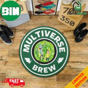 Multiverse Brew Funny Rick And Morty Home Decor Custom Rug Carpet