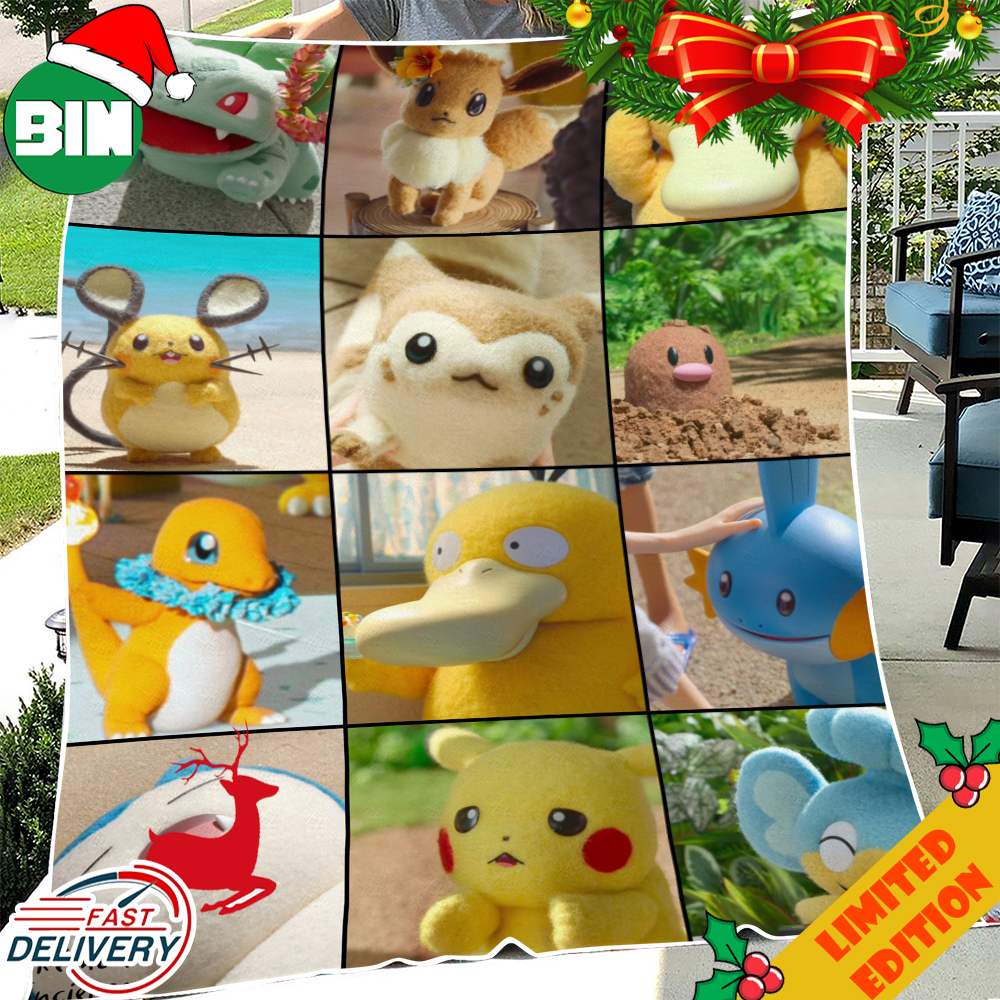 New Poster For Pokemon Concierge Releasing December 28 On Netflix Home Decor Fleece Blanket New Poster For Pokemon Concierge Releasing December 28 On Netflix Home Decor Fleece Blanket
