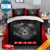 Prada Golden Logo Fashion And Luxury Best Home Decor Bedding Set Prada Golden Logo Fashion And Luxury Best Home Decor Bedding Set