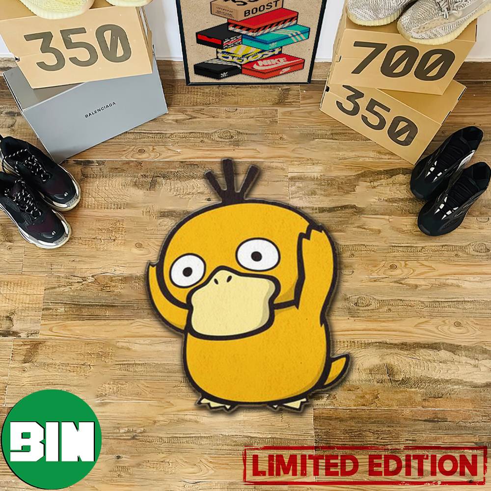 Psyduck Cute Pokemon Home Decor In Living Room Rug Carpet Psyduck Cute Pokemon Home Decor In Living Room Rug Carpet