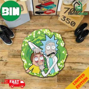 Rick And Morty Funny Movie Home Decor Rug Carpet Custom