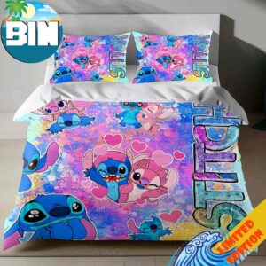 Stitch Quilt Cover Set Disney Lilo & Stitch Bedding