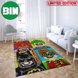 The Lego Batman Movie Art Lego Rug Home Decor