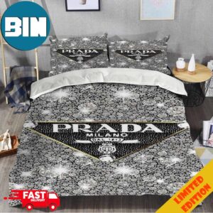 Twinkle Diamond Prada Milano Fashion And Luxury Best Home Decor Bedding Set