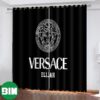 Versace Gold Pattern Luxury Brand For Home Decor Window Curtain