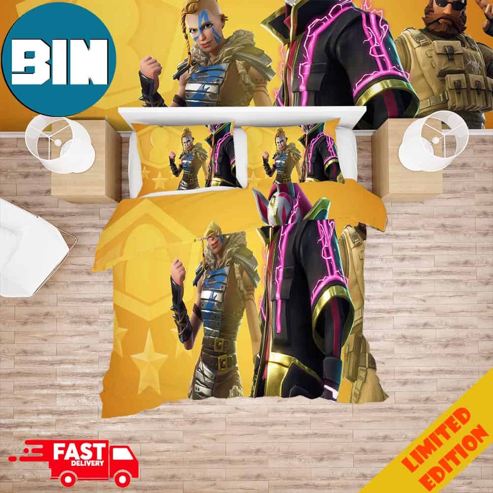Video Game Fortnite Battle Royale, People Women Home Decor Bedding Set And Pillow Case Comforter Video Game Fortnite Battle Royale, People Women Home Decor Bedding Set And Pillow Case Comforter