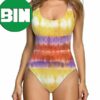 Women High Cut One Piece Swimsuit Funny Bathing Suit Monokini Swimwear