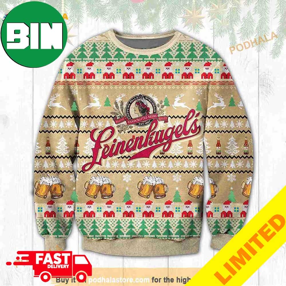 3D Leinenkagels Xmas Funny 2023 Holiday Custom And Personalized Idea Christmas Ugly Sweater 3D Leinenkagels Xmas Funny 2023 Holiday Custom And Personalized Idea Christmas Ugly Sweater