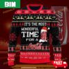 3D Most Wonderful Time For A Coca Cola Christmas Funny Ugly Sweater For Family
