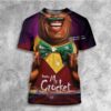 40000 Career Points For LeBron James Los Angeles Lakers NBA Poster Canvas 3D T-Shirt