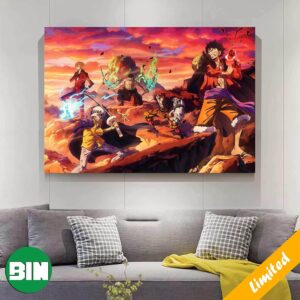 A New Promotional Poster For The Climax Of Onigashima Wano Arc – One Piece Anime Decor Poster-Canvas