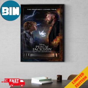 Adam Copeland Percy Jackson Poseidon’s Kid vs The God Of War Ares Percy Jackson And The Olympians Series Poster Canvas