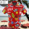 Alien face hugger hawaiian shirt