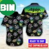 Anime White Dragon Floral Summer 2023 Hawaiian Shirt