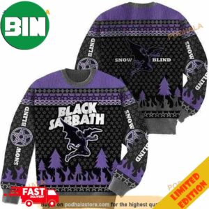 Black Sabbath Band 3D Ugly Sweater Christmas 2023 Gift For Men And Women