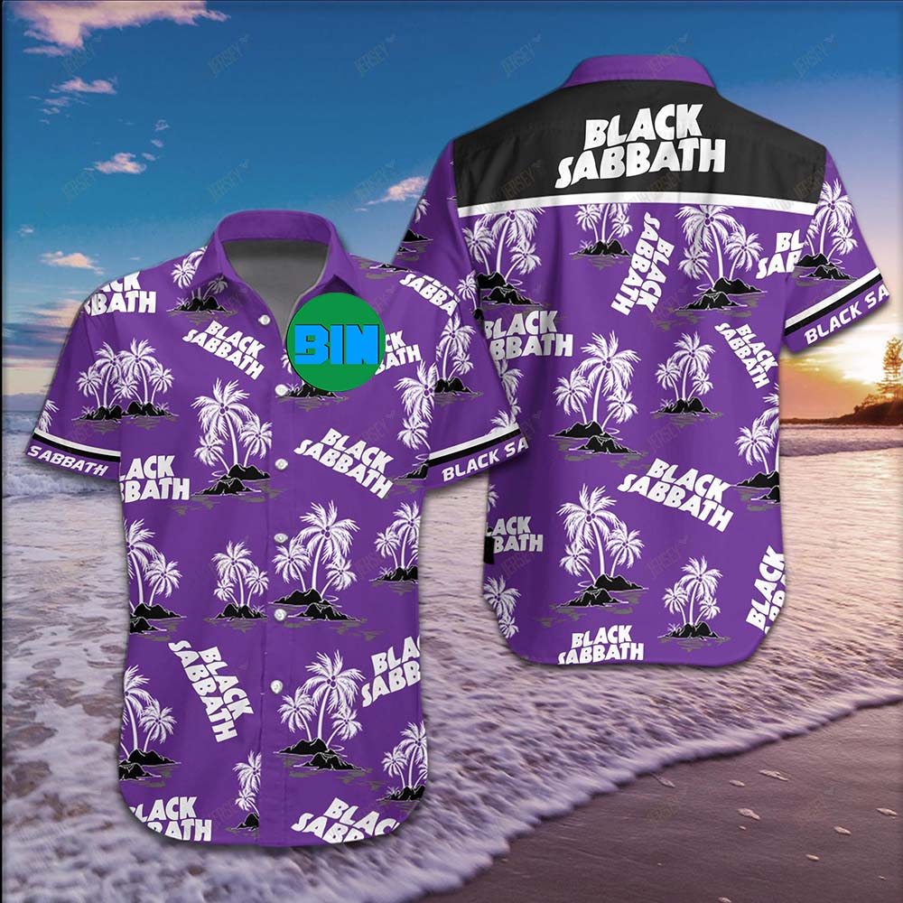Black sabbath Summer Beach Hawaiian Shirt Black sabbath Summer Beach Hawaiian Shirt