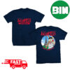 Blink-182 September 20 2023 Vienna Event Tee World Tour Two Sides T-Shirt