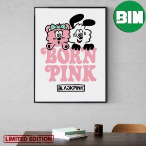 Born Pink BLACKPINK x Verdy Home Decor Poster Canvas