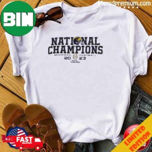 CFP National Champions University Of Michigan Football 2023 T-Shirt Long Sleeve Hoodie Sweater