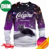 Cat I Need Caffeine Funny Ugly Sweater